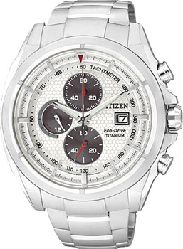 

Японские наручные мужские часы Citizen CA0550-52A. Коллекция Super Titanium