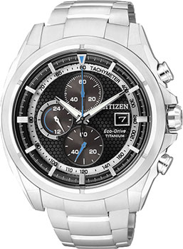 

Японские наручные мужские часы Citizen CA0550-52E. Коллекция Super Titanium