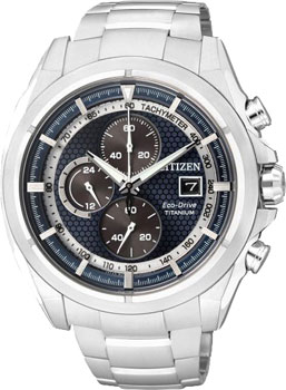 

Японские наручные мужские часы Citizen CA0550-52L. Коллекция Super Titanium
