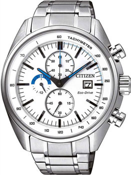 Японские наручные  мужские часы Citizen CA0590-58A. Коллекция Eco-Drive - фото 1
