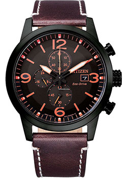 Японские наручные  мужские часы Citizen CA0745-11E. Коллекция Eco-Drive - фото 1