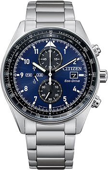 Японские наручные  мужские часы Citizen CA0770-81L. Коллекция Eco-Drive - фото 1