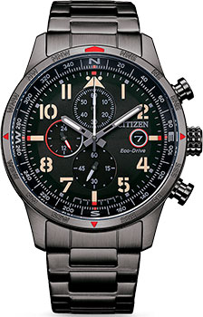 Японские наручные  мужские часы Citizen CA0797-84E. Коллекция Eco-Drive - фото 1