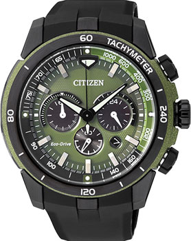 Японские наручные  мужские часы Citizen CA4156-01W. Коллекция Eco-Drive - фото 1
