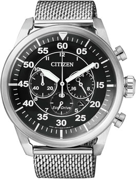 

Японские наручные мужские часы Citizen CA4210-59E. Коллекция Eco-Drive