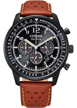 Японские наручные  мужские часы Citizen CA4505-12E. Коллекция Eco-Drive - фото 1