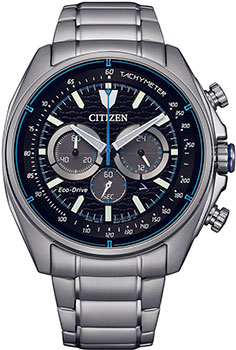 Японские наручные  мужские часы Citizen CA4560-81E. Коллекция Eco-Drive - фото 1