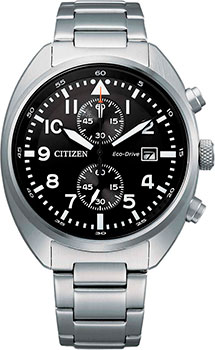 Японские наручные  мужские часы Citizen CA7040-85E. Коллекция Eco-Drive - фото 1