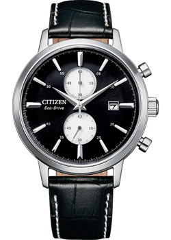 Японские наручные  мужские часы Citizen CA7061-18E. Коллекция Eco-Drive - фото 1