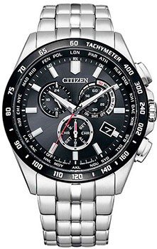 Японские наручные  мужские часы Citizen CB5874-90E. Коллекция Radio Controlled - фото 1