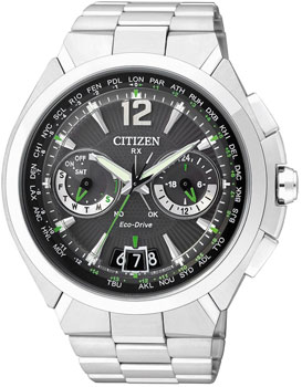 

Японские наручные мужские часы Citizen CC1090-52F. Коллекция Satellite Wave
