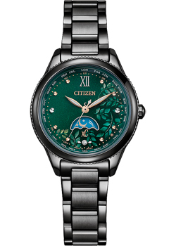 Японские наручные  женские часы Citizen EE1007-59W. Коллекция xC