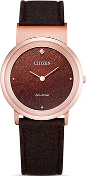 

Японские наручные женские часы Citizen EG7072-19X. Коллекция Super Titanium