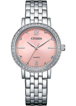 Японские наручные  женские часы Citizen EL3100-55W. Коллекция Elegance - фото 1