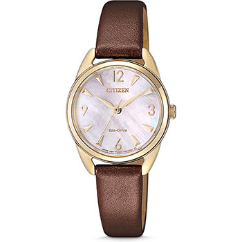 Японские наручные  женские часы Citizen EM0686-14D. Коллекция Elegance - фото 1