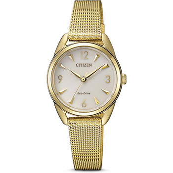 

Японские наручные женские часы Citizen EM0687-89P. Коллекция Elegance