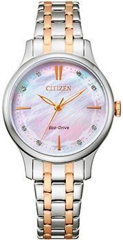 

Японские наручные женские часы Citizen EM0896-89Y. Коллекция Elegance