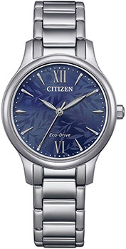 Японские наручные  женские часы Citizen EM0899-72L. Коллекция Elegance - фото 1