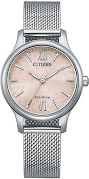 Японские наручные  женские часы Citizen EM0899-81X. Коллекция Elegance - фото 1