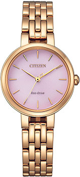 Японские наручные  женские часы Citizen EM0993-82X. Коллекция Elegance - фото 1