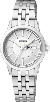 

Японские наручные женские часы Citizen EQ0601-54AE. Коллекция Basic