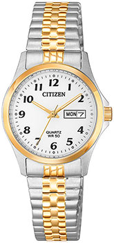 

Японские наручные женские часы Citizen EQ2004-95A. Коллекция Elegance