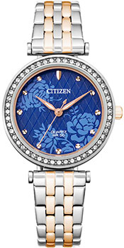 

Японские наручные женские часы Citizen ER0218-53L. Коллекция Basic