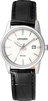 

Японские наручные женские часы Citizen EU6000-06A. Коллекция Basic