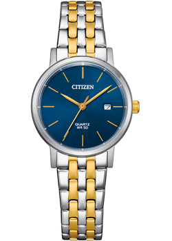 Японские наручные  женские часы Citizen EU6096-58L. Коллекция Basic - фото 1