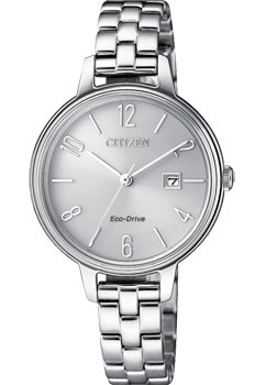 

Японские наручные женские часы Citizen EW2440-88A. Коллекция Eco-Drive