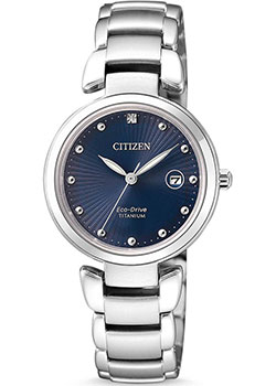 Японские наручные  женские часы Citizen EW2500-88L. Коллекция Eco-Drive - фото 1