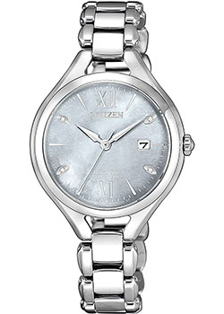

Японские наручные женские часы Citizen EW2560-86X. Коллекция Titanium