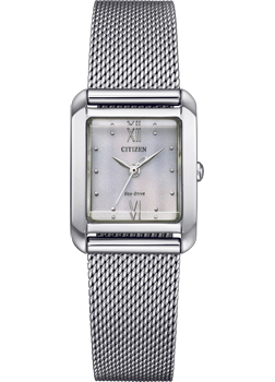 Японские наручные  женские часы Citizen EW5590-62A. Коллекция Eco-Drive