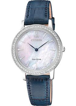 

Японские наручные женские часы Citizen EX1480-15D. Коллекция Eco-Drive