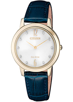 Японские наручные  женские часы Citizen EX1493-13A. Коллекция Eco-Drive - фото 1