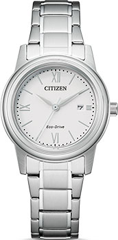 

Японские наручные женские часы Citizen FE1220-89A. Коллекция Eco-Drive