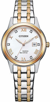 

Японские наручные женские часы Citizen FE1246-85A. Коллекция Eco-Drive
