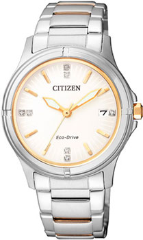 

Японские наручные женские часы Citizen FE6054-54AE. Коллекция Eco-Drive