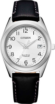 

Японские наручные женские часы Citizen FE6150-18A. Коллекция Titanium