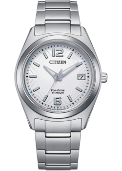 

Японские наручные женские часы Citizen FE6151-82A. Коллекция Super Titanium