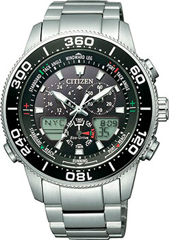 Японские наручные  мужские часы Citizen JR4060-88E. Коллекция Promaster - фото 1