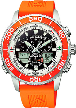 

Японские наручные мужские часы Citizen JR4061-18E. Коллекция Promaster