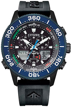 Японские наручные  мужские часы Citizen JR4065-09E. Коллекция Promaster - фото 1