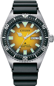 Японские наручные  мужские часы Citizen NY0120-01X. Коллекция Automatic - фото 1