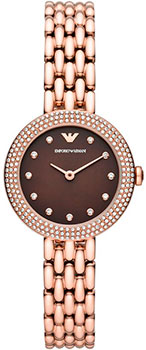 fashion наручные  женские часы Emporio armani AR11418. Коллекция Rosa - фото 1