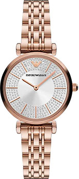 fashion наручные  женские часы Emporio armani AR11446. Коллекция Gianni T-Bar - фото 1