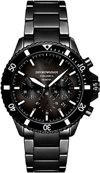 

fashion наручные мужские часы Emporio armani AR70010. Коллекция Ceramic