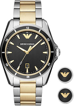 

fashion наручные мужские часы Emporio armani AR80017. Коллекция Dress Watch Gift Set