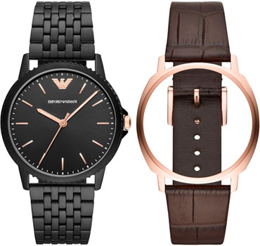 

fashion наручные мужские часы Emporio armani AR80021. Коллекция Dress Watch Gift Set