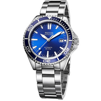 Часы Epos Diver 3438.131.96.16.30